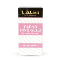 LuxLash Clear Pink Glue Lepidlo 5ml